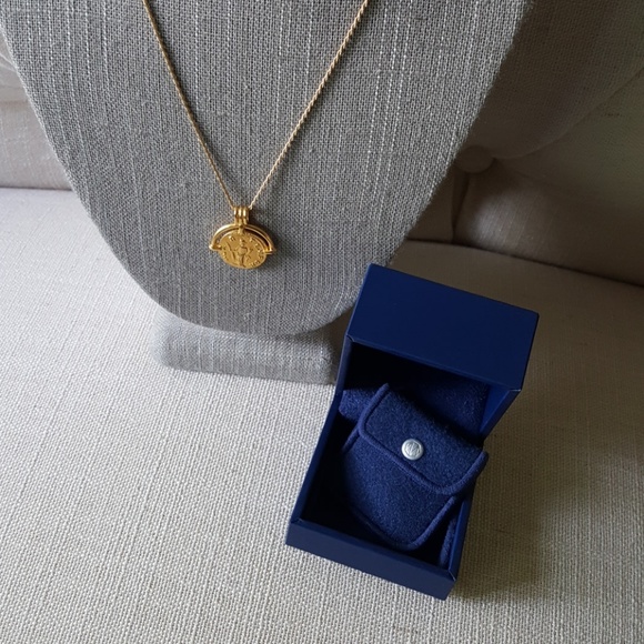 Lucy Williams Roman Arc Coin Necklace 